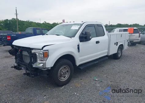 2022 Ford F-250 Xl из США, поврежденный, VIN 1FD7X2A60NEF34999